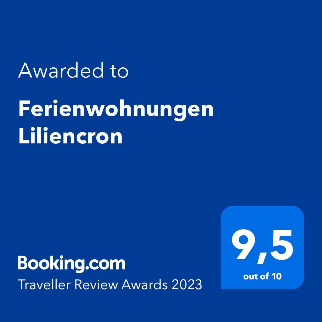 Ferienwohnungen Liliencron - Fewo I Enger Εξωτερικό φωτογραφία